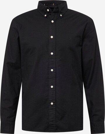 Banana Republic - Camisa 'OXFORD' em preto: frente