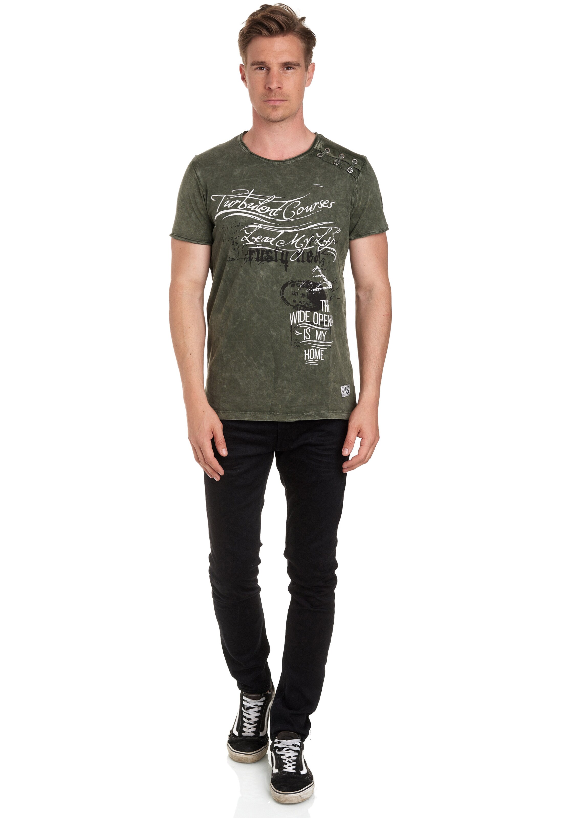 Rusty Neal T-Shirt in Grün
