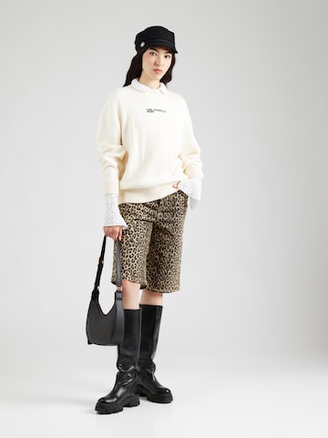 KARL LAGERFELD JEANS Sweater in Beige
