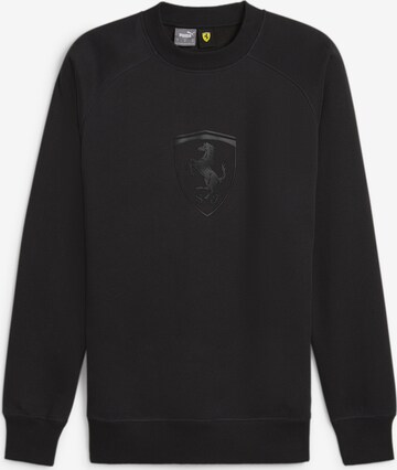 PUMA Athletic Sweatshirt in Black: front