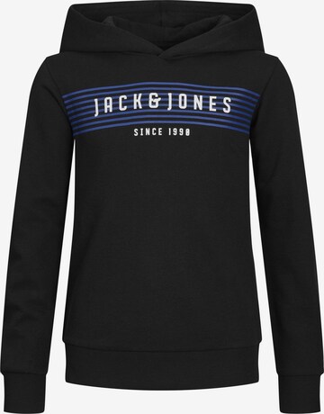 Jack & Jones Junior Sweatshirt 'Planet' i sort: forside