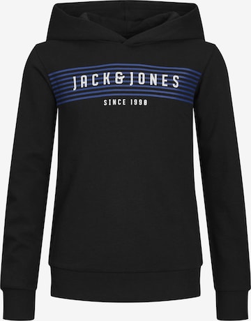 Sweat 'Planet' Jack & Jones Junior en noir : devant