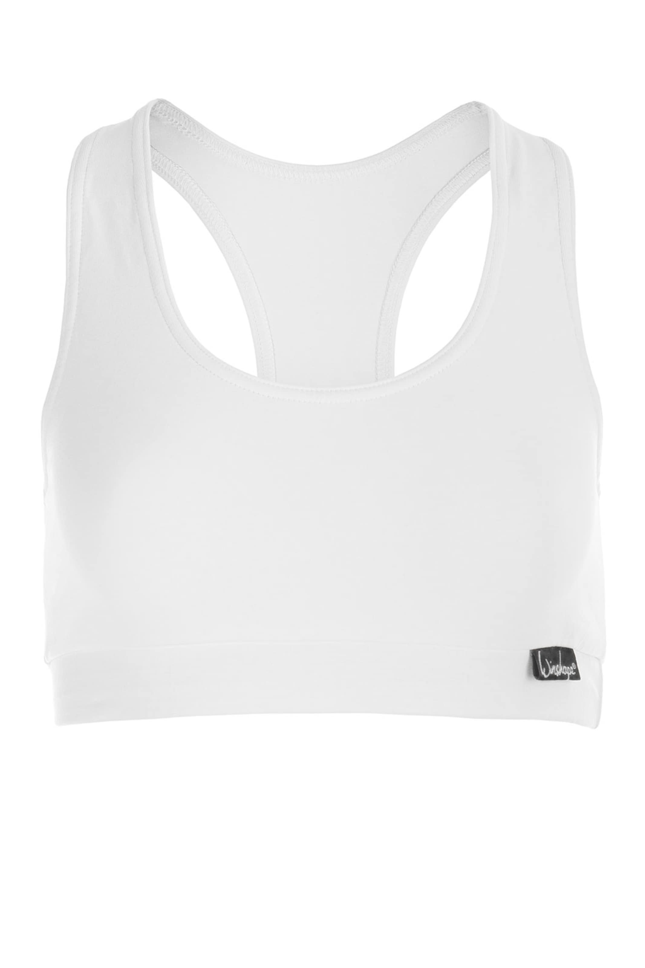 Winshape Bralette Sports bra 'WVR1' in White: front
