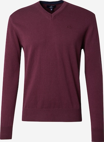 La Martina Neulepaita värissä punainen: etupuoli