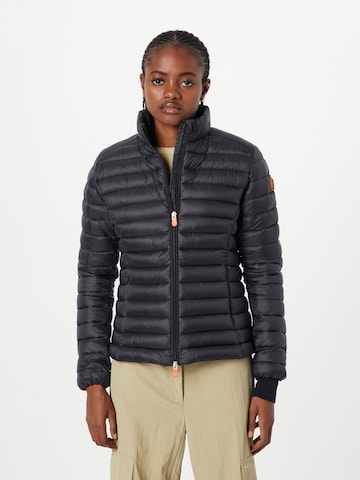 SAVE THE DUCK Between-season jacket 'CARLY' in Black: front