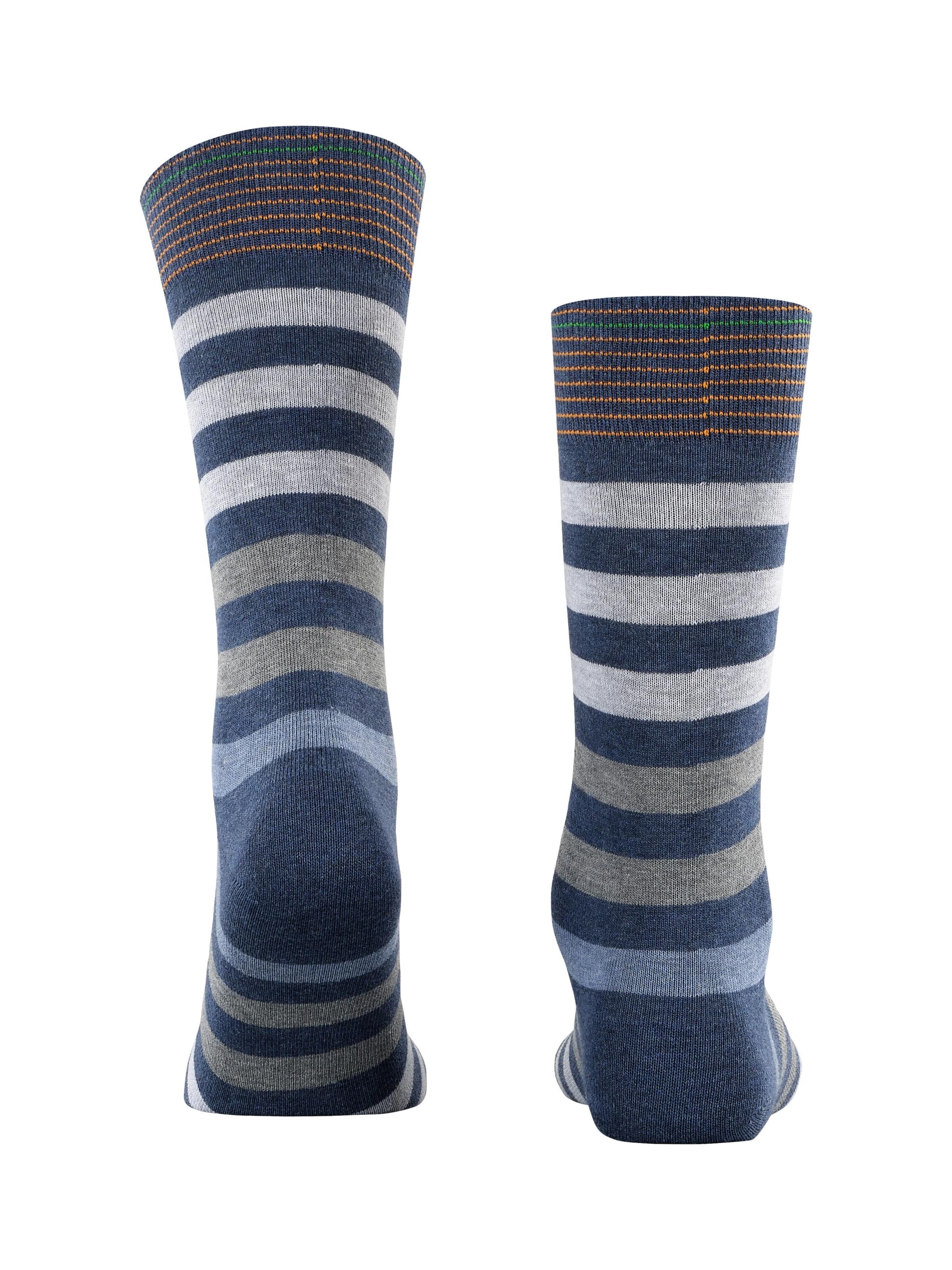BURLINGTON Socks 'Blackpool' in Blue