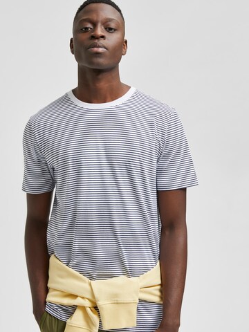 SELECTED HOMME T-Shirt 'Norman' in Weiß