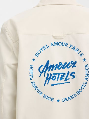 SELECTED - Chaqueta de entretiempo 'Selected x Hotel Amour' en blanco