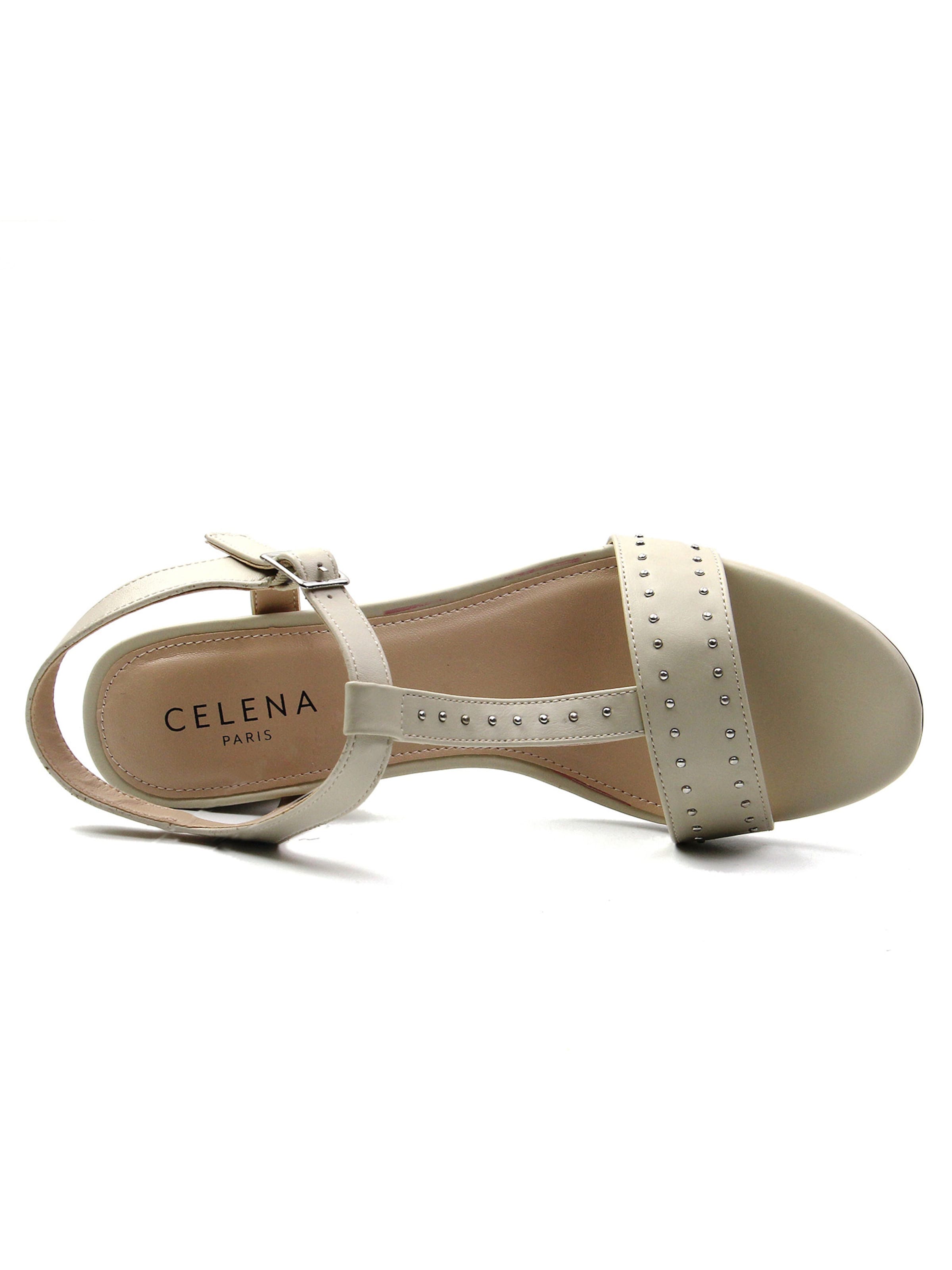 Celena Босоножки с ремешком 'Carita' в Бежевый