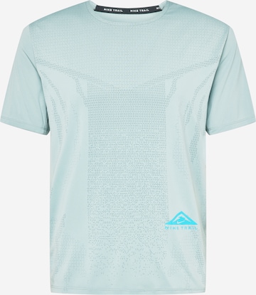 NIKE Функциональная футболка 'Rise 365' в Синий: спереди
