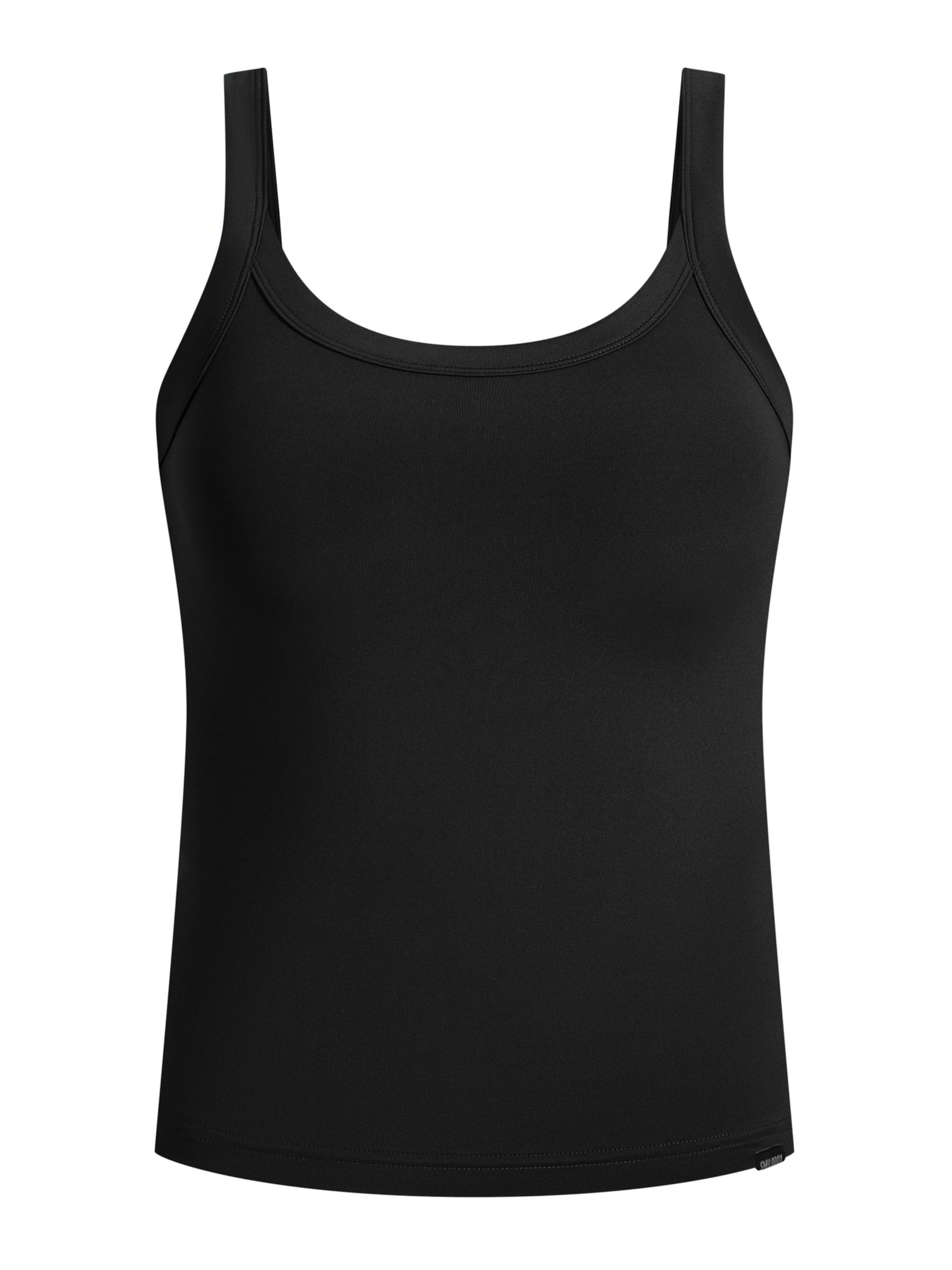 Smilodox Top ' Missie ' in Black: front