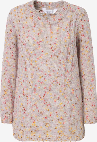 Janet & Joyce Trui in Beige: voorkant