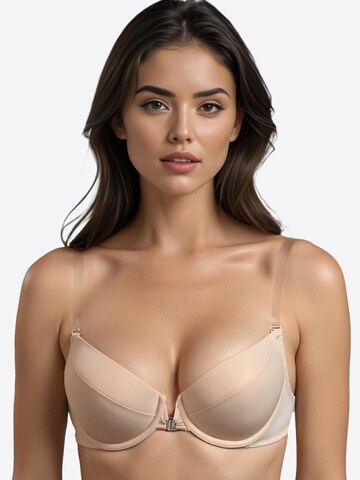 Vivisence Push-up Bra '1086' in Beige