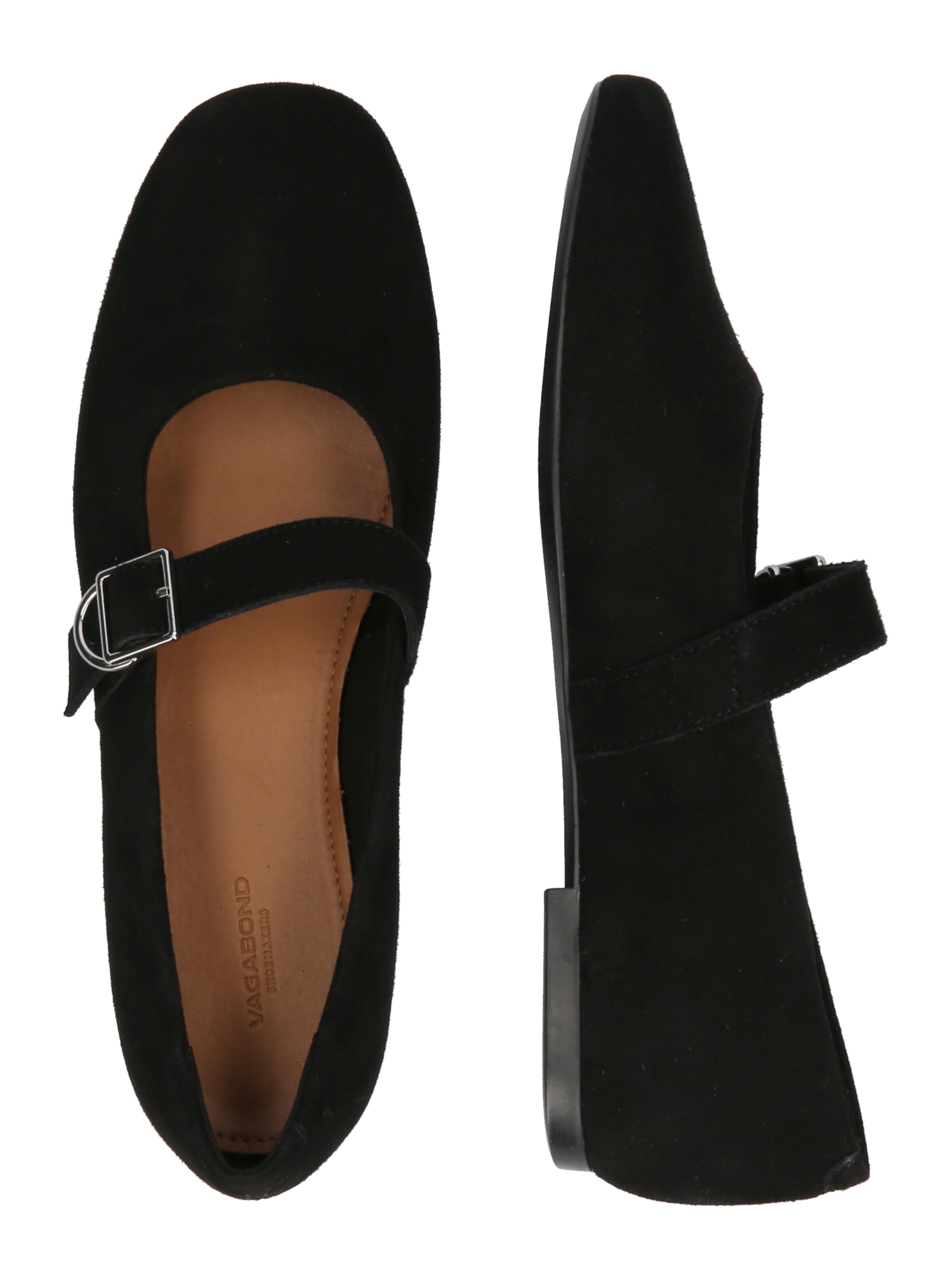 Ballerina con cinturino 'JOLIN' di VAGABOND SHOEMAKERS in nero