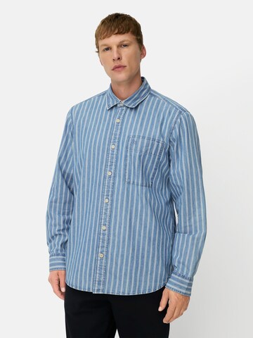 CAMEL ACTIVE Regular fit Button Up Shirt in Blue: front
