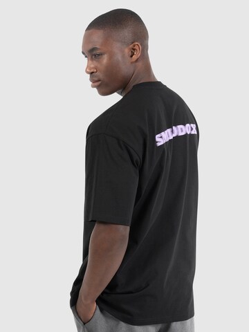 Smilodox T-Shirt 'Adrian' in Schwarz