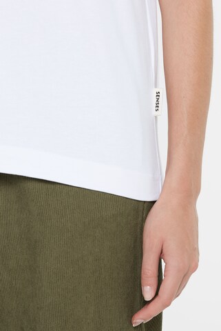 SENSES.THE LABEL Oversized Shirt 'Tec:la' in White