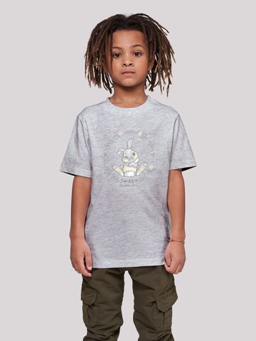 F4NT4STIC Shirt 'Thumper Sweet As Can Be' in Grey: front