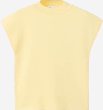 Pull-over 'DUMIN' MANGO en jaune : devant