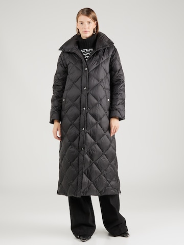 Manteau d’hiver Lauren Ralph Lauren en noir : devant