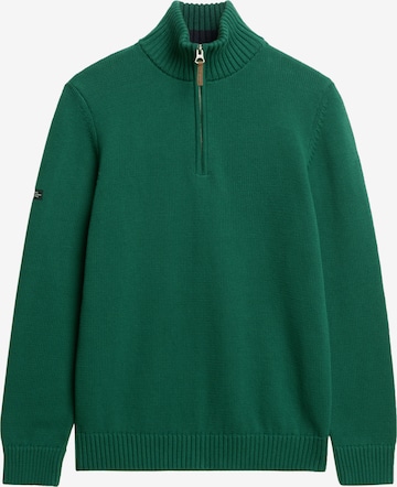 Superdry Trui in Groen: voorkant