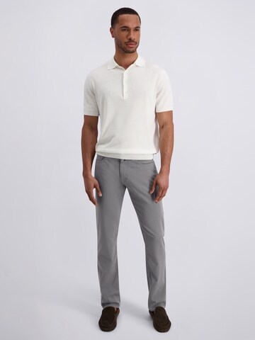 Regular Pantalon chino PIERRE CARDIN en gris : devant