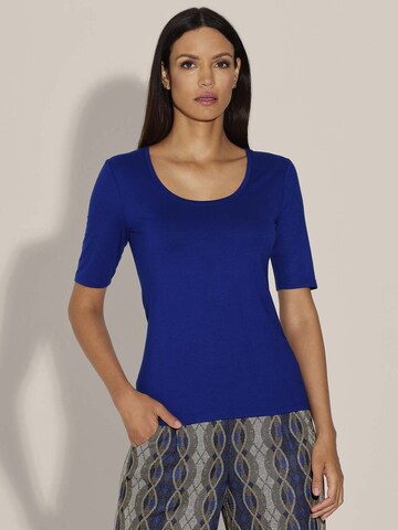 T-shirt MADELEINE en bleu : devant