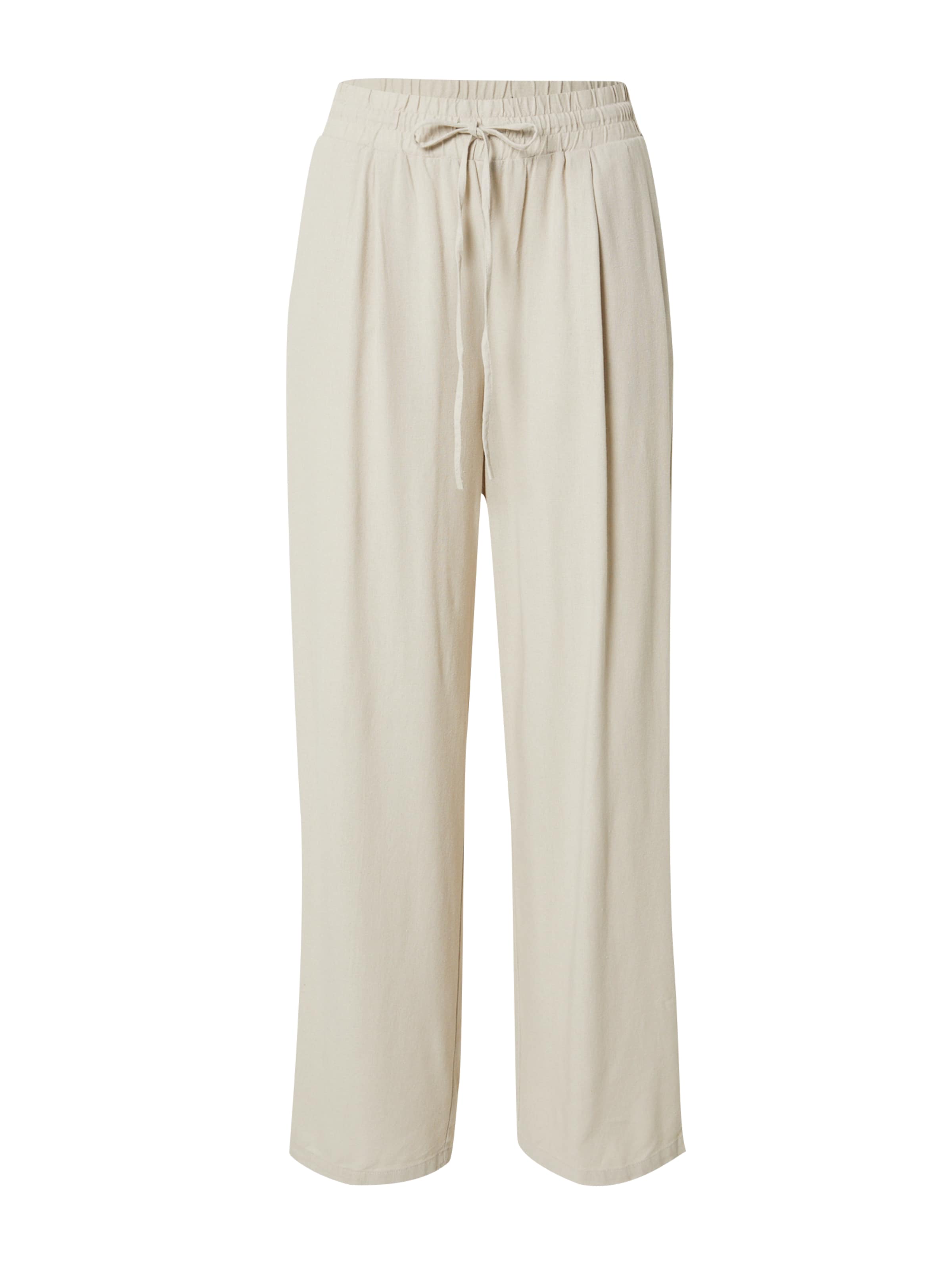 VERO MODA Loosefit Hose 'VMJesmilo' in Beige: Vorderseite