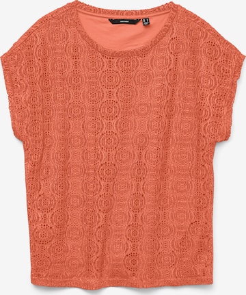 VERO MODA Shirt 'VMMAYA AVA' in Orange: front