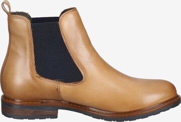 TAMARIS Chelsea boots in Bruin