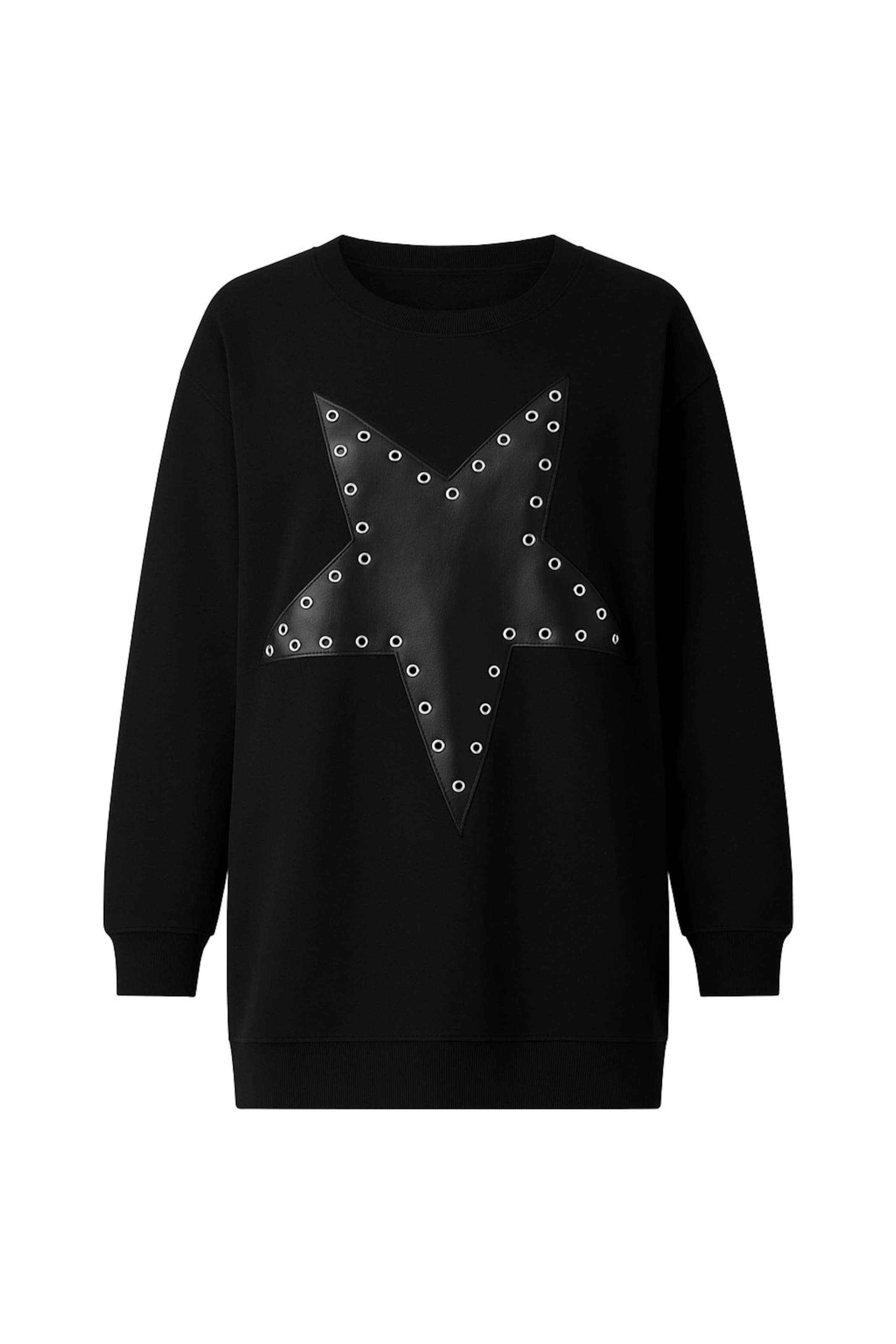 Shape Of You Sweatshirt in Black: front
