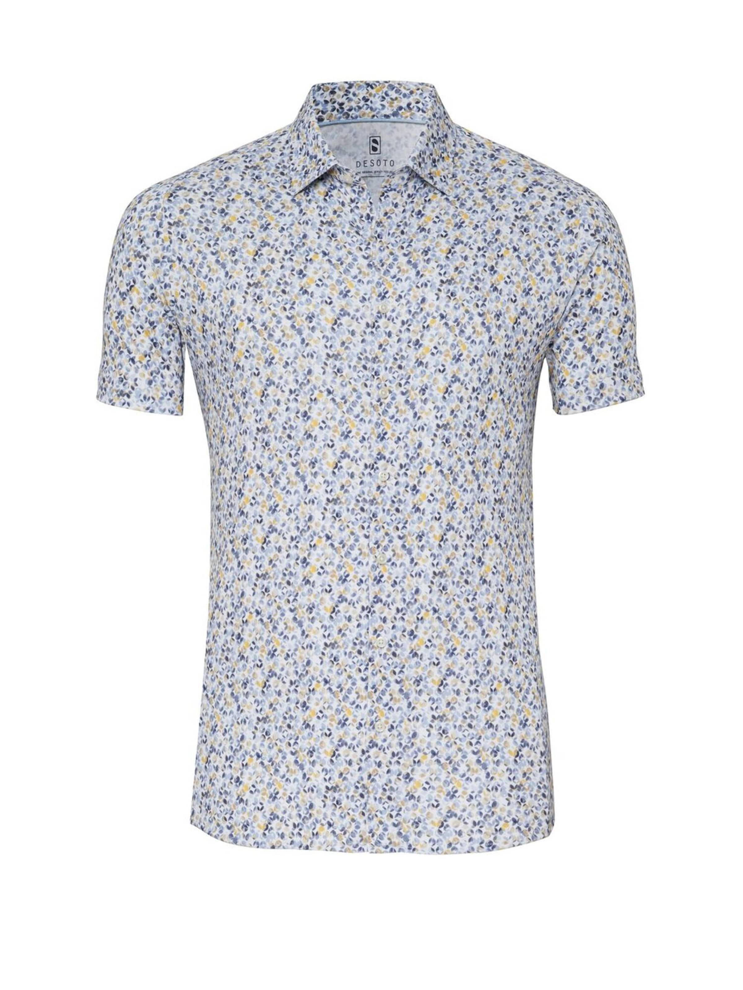 Chemise DESOTO en bleu : devant