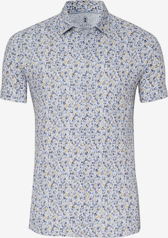 Chemise DESOTO en bleu : devant