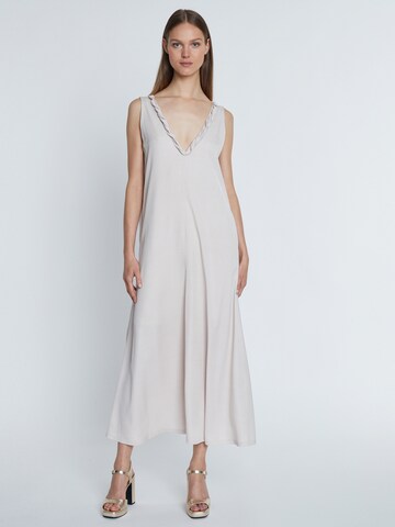 Ana Alcazar Dress 'Rakina' in Beige: front