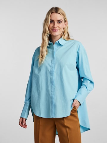 Y.A.S Blouse 'Hilda' in Blue: front