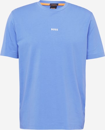 BOSS Orange T-Shirt 'Chup' in Blau: predná strana