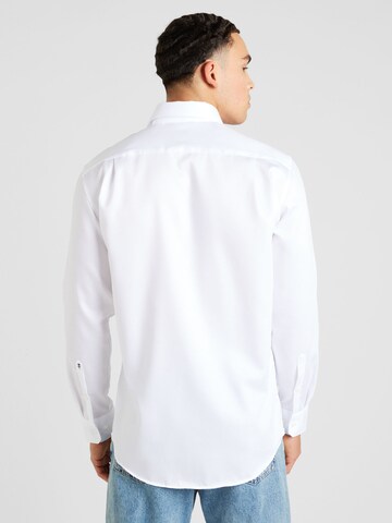 SEIDENSTICKER - Regular Fit Camisa clássica 'Smart Cassics' em branco