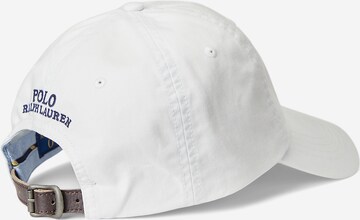Șapcă de la Polo Ralph Lauren pe alb