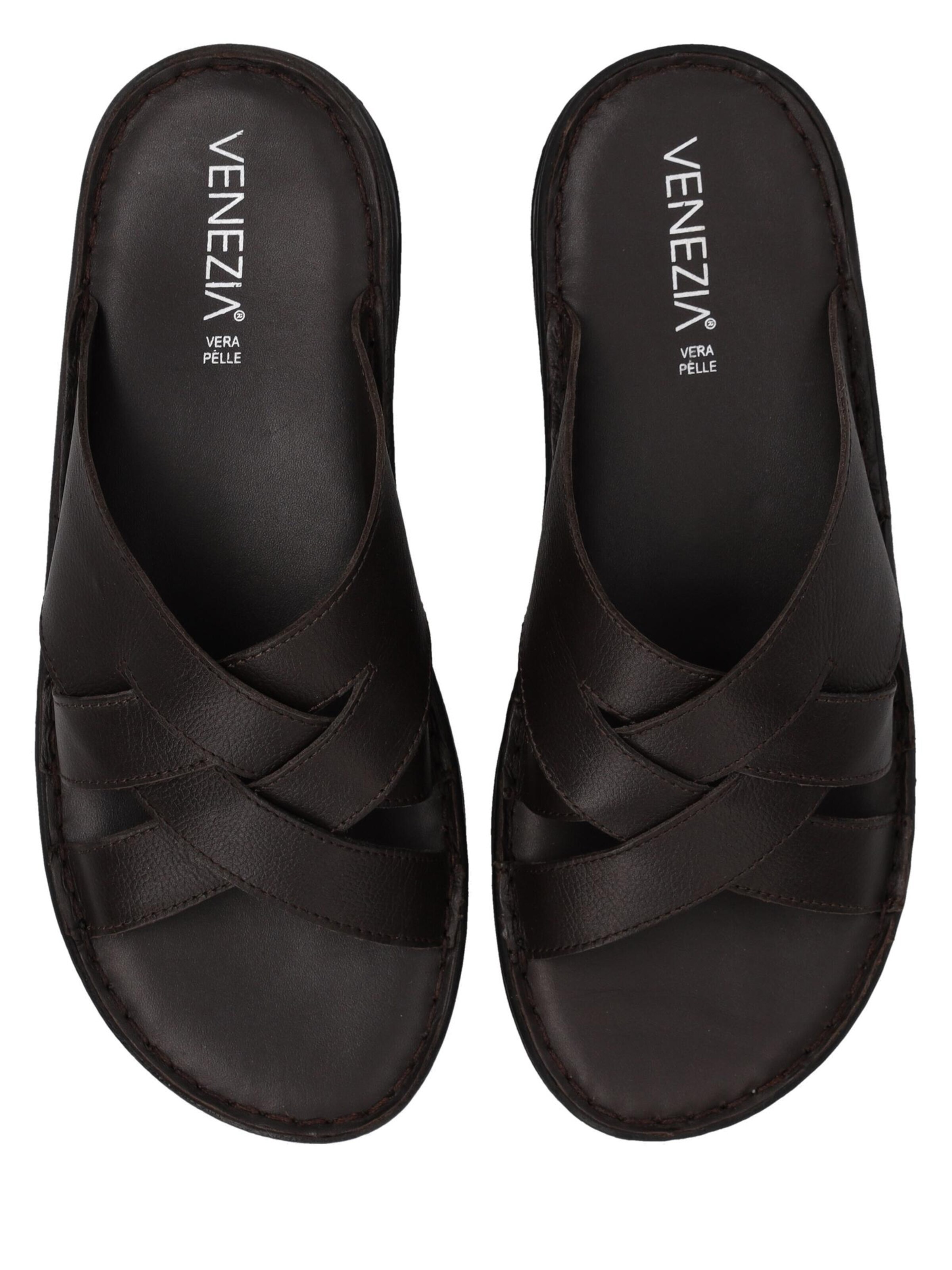 VENEZIA Pantolette‌ in Braun