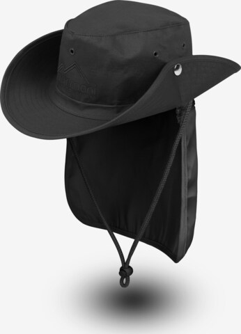 Chapeaux 'Outback' normani en noir : devant