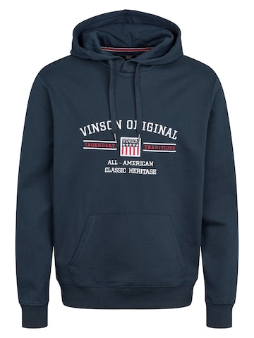 Pullover 'Mortimer' di VINSON in blu: frontale