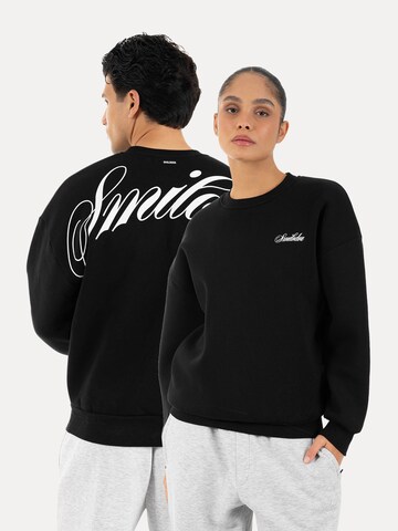 Smilodox Sweatshirt in Zwart