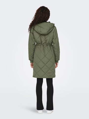 JDY Between-seasons coat 'Diana' in Green