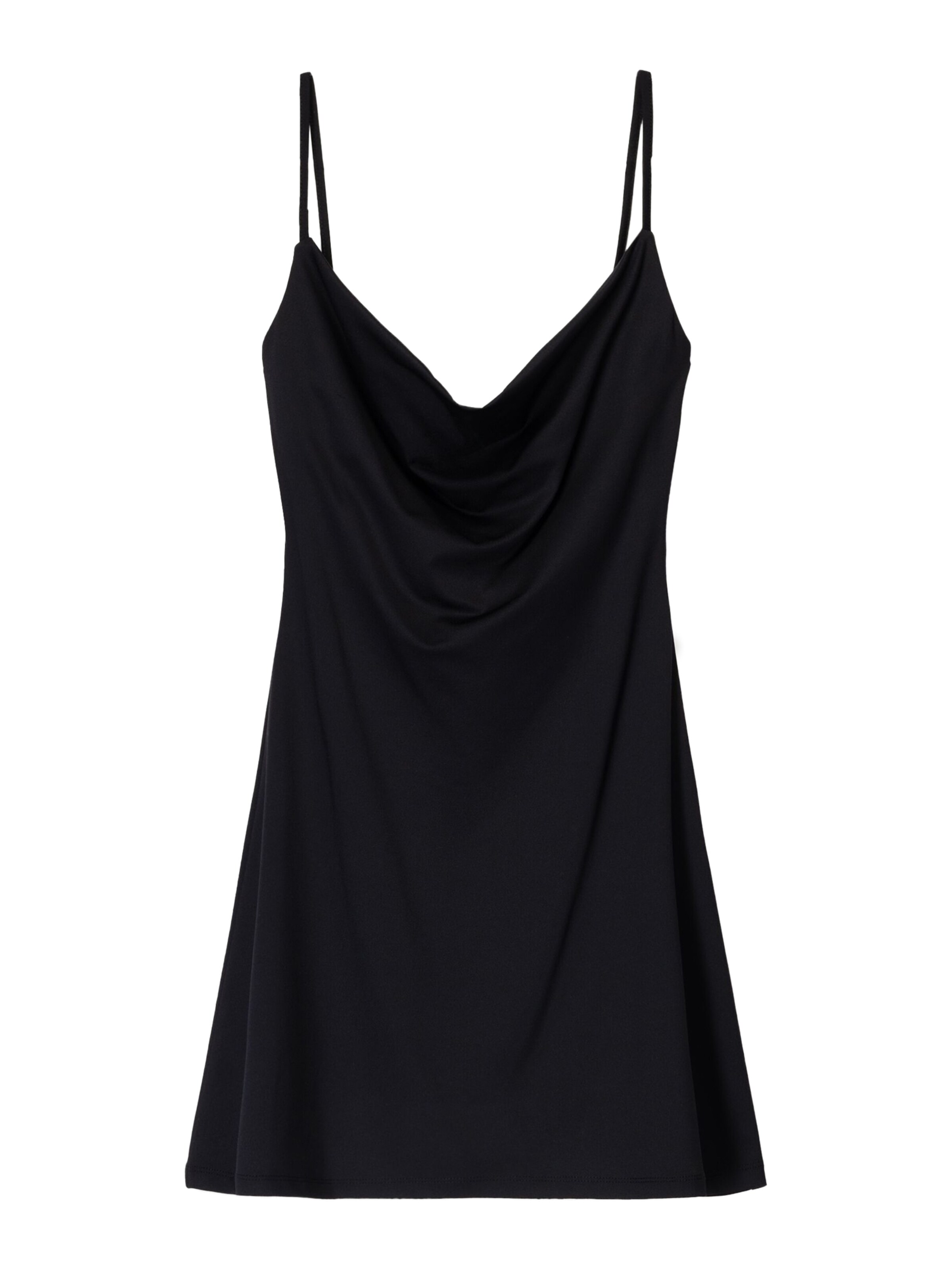 Bershka Dress in Black: front