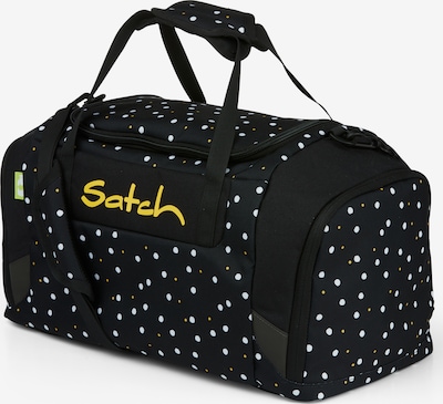 Satch Sporttasche in gelb / schwarz / weiß, Produktansicht