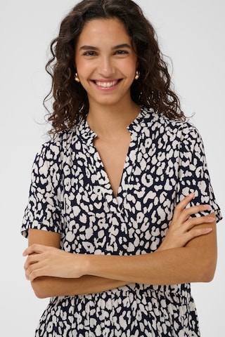 SAINT TROPEZ Kjole 'EdaSZ' i blå