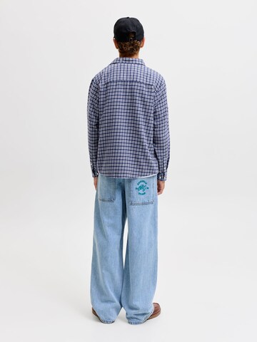 Jack & Jones Junior Regular fit Overhemd in Blauw