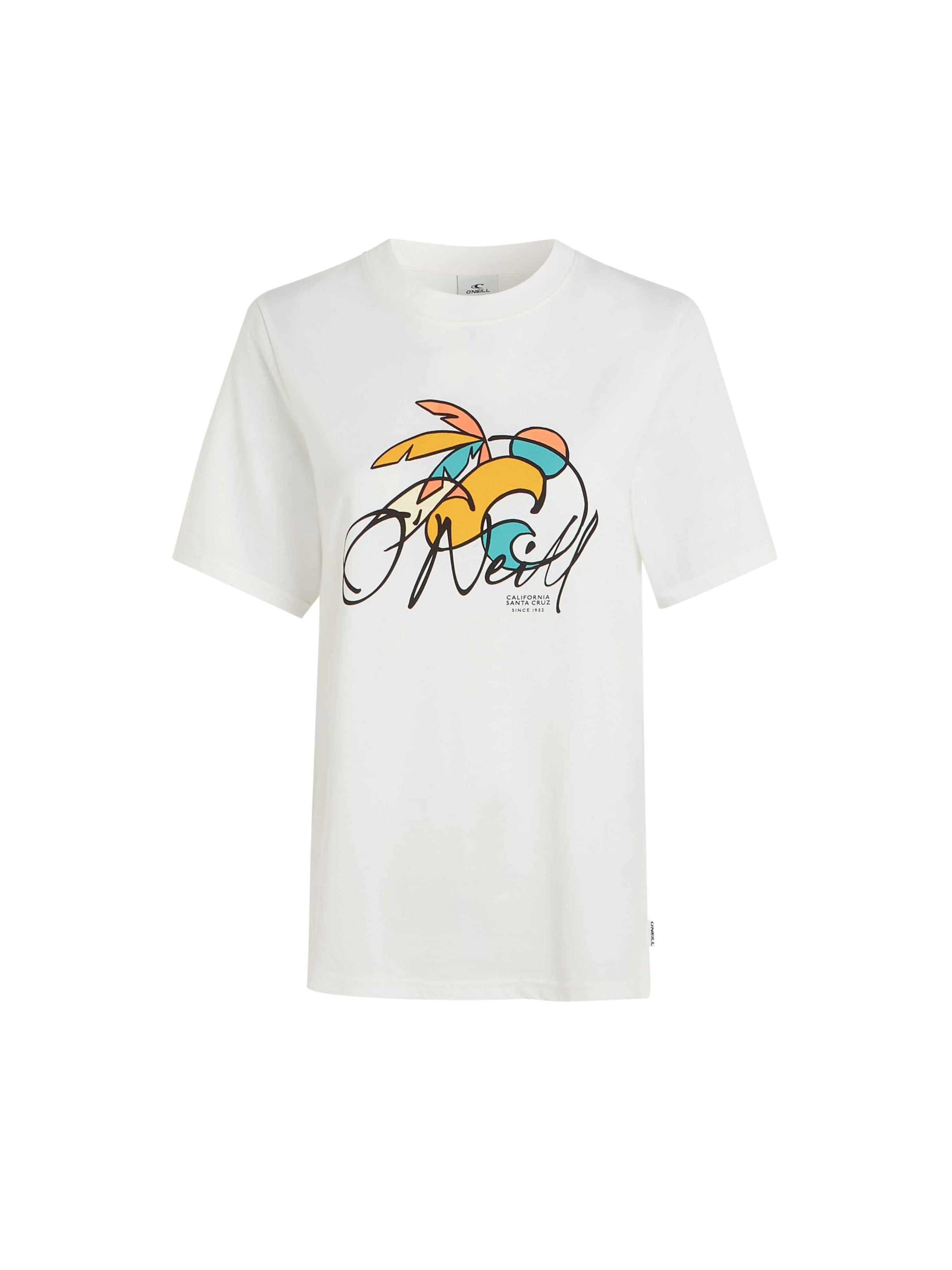 T-shirt 'Luano' O'NEILL en blanc : devant