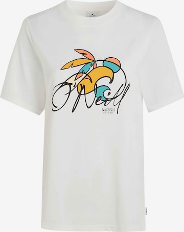 T-shirt 'Luano' O'NEILL en blanc : devant