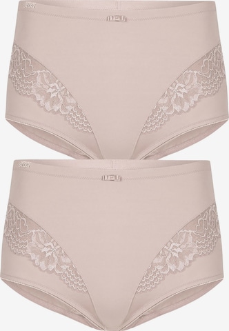 SUSA Shapinghose 'London' in Beige: Vorderseite